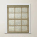 Rae Natural Jute Woven Wood Roller Blinds Cordless