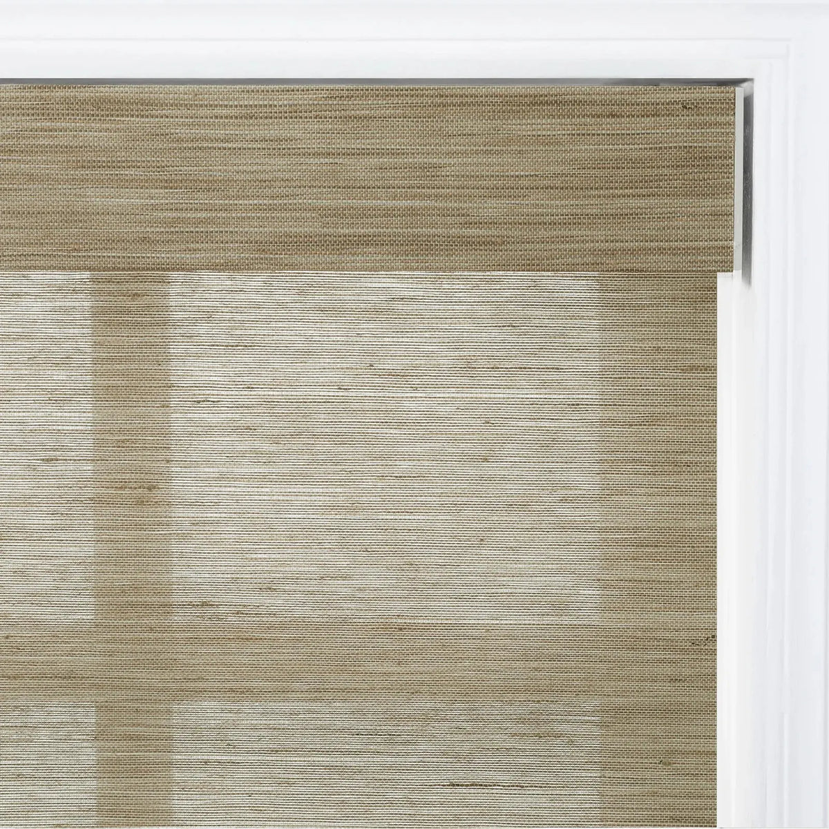 Rae Natural Jute Woven Wood Roller Blinds Cordless