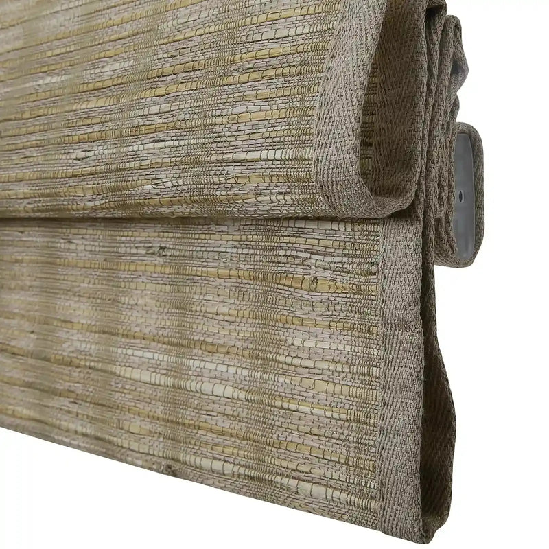 Rae Natural Ramie Jute Woven Wood Blinds - Series M