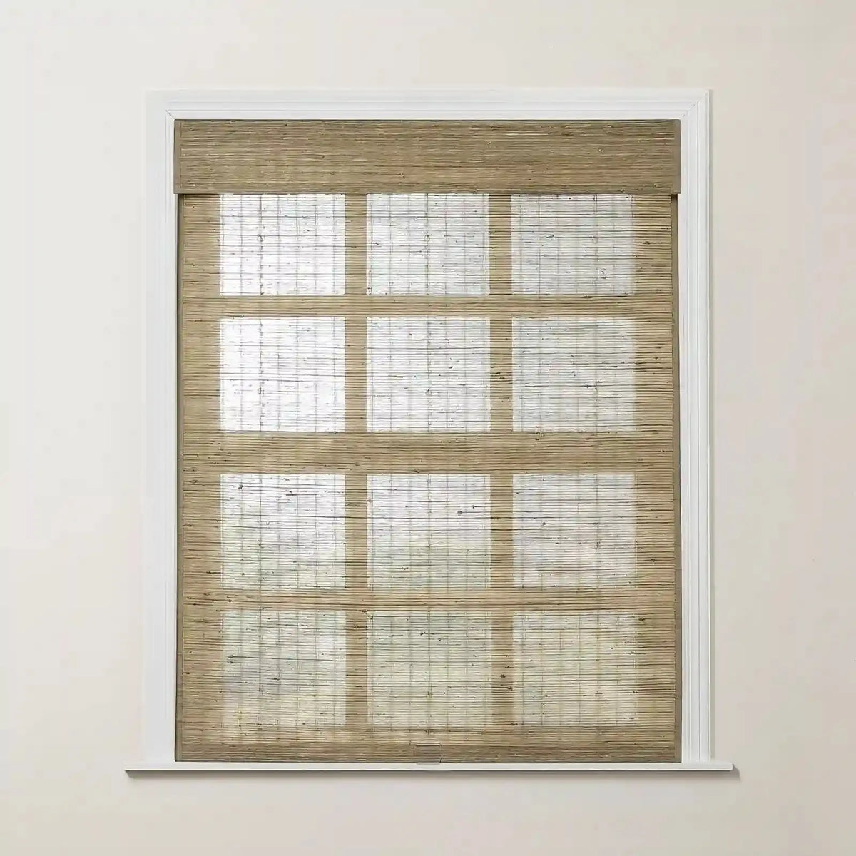 Rae Natural Ramie Jute Woven Wood Blinds - Series M