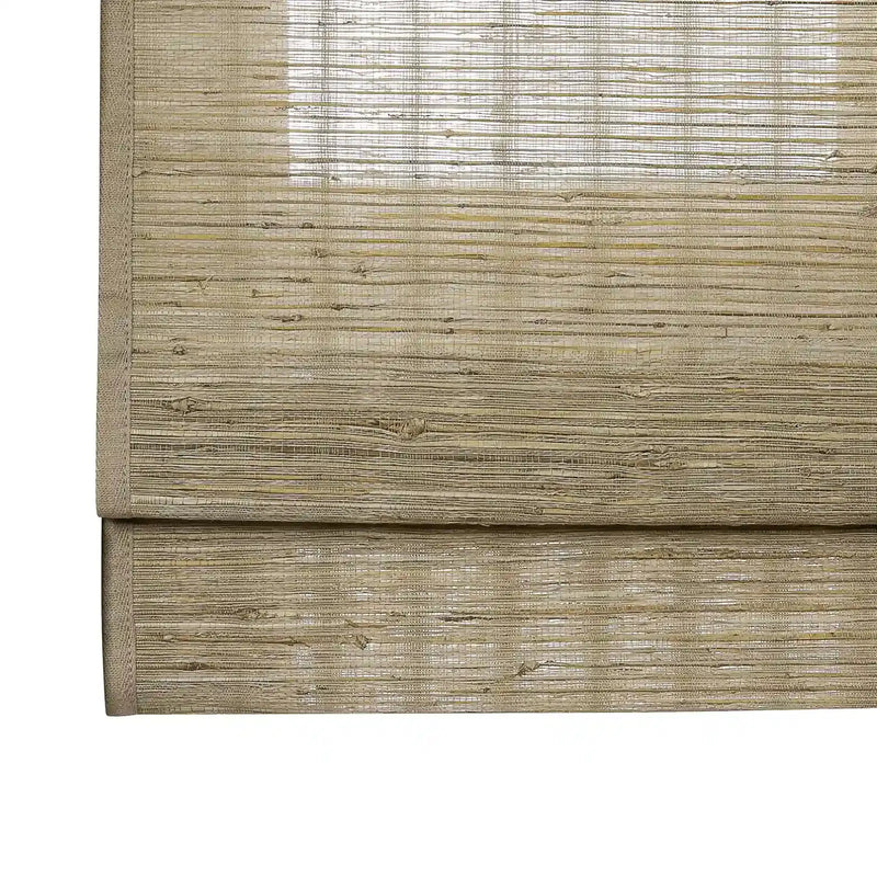 Rae Natural Ramie Jute Woven Wood Blinds - Series M