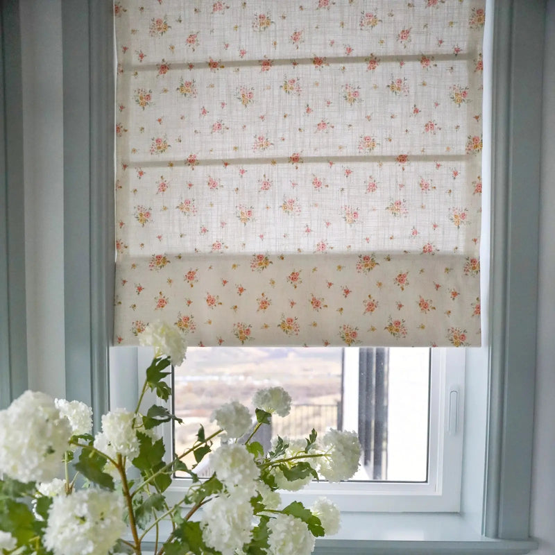Smart Motorised Plain Roman Blind Cordless