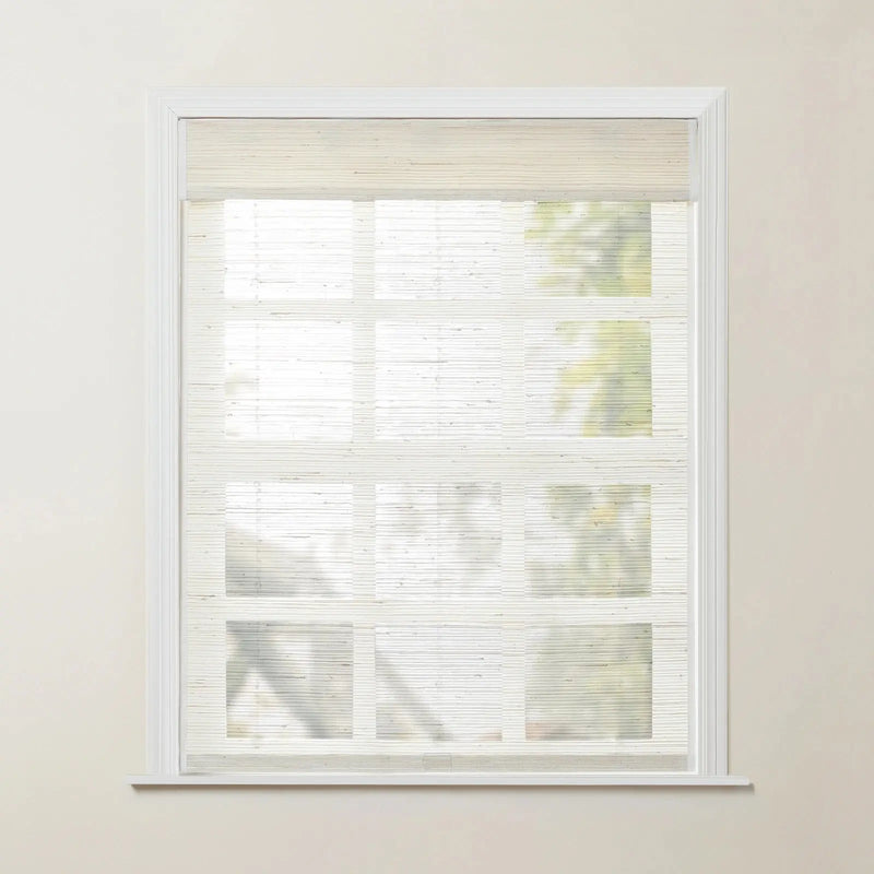 Rae Natural Ramie Jute Woven Wood Blinds - Series D