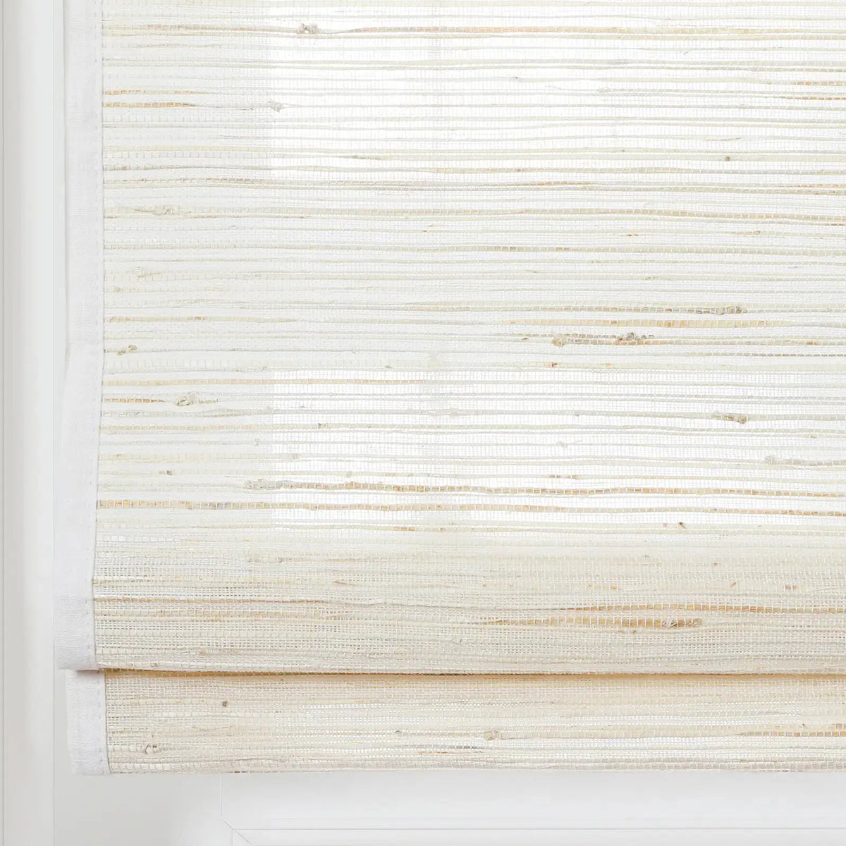 Rae Natural Ramie Jute Woven Wood Blinds - Series D
