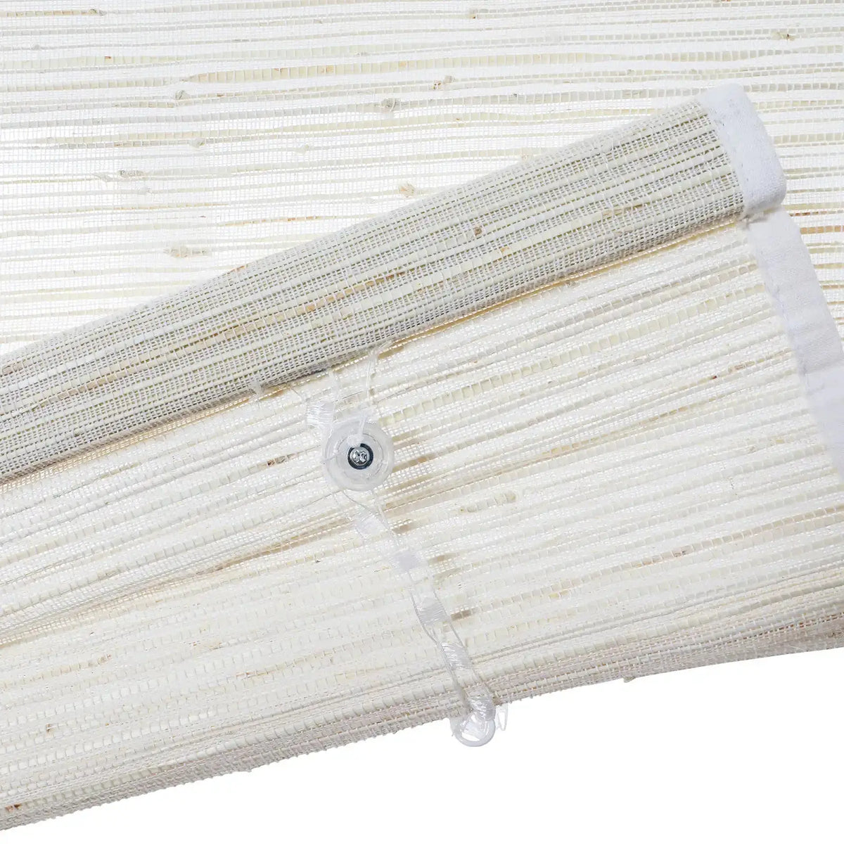 Rae Natural Ramie Jute Woven Wood Blinds - Series D