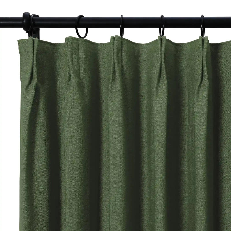 Isabella Heavyweight Cotton Pleated Curtains