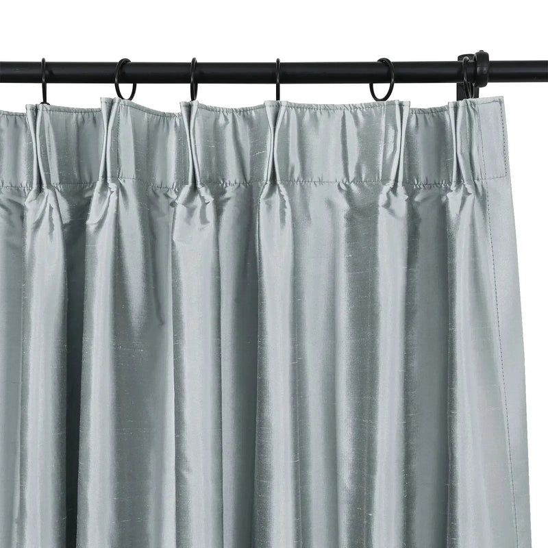 Selman Dupioni Silk Pleated Curtain