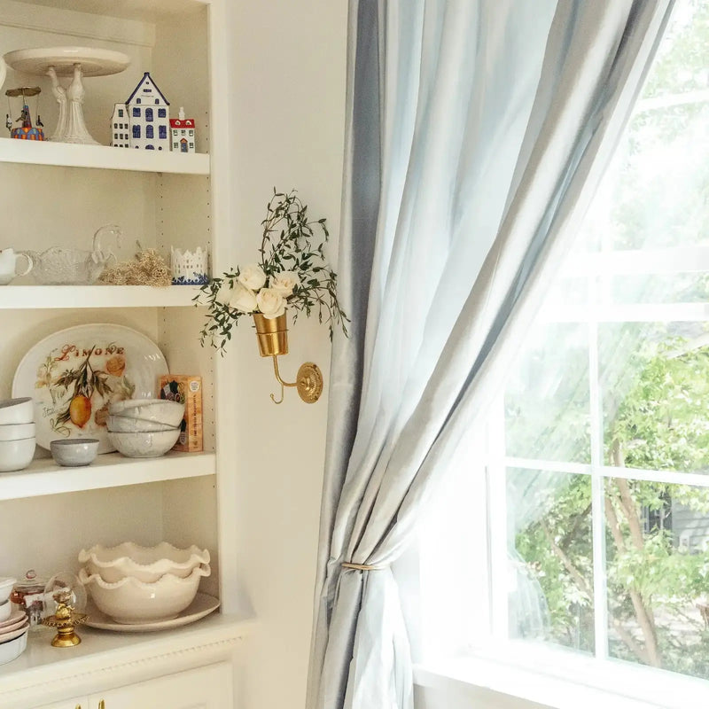 Selman Dupioni Silk Pleated Curtain
