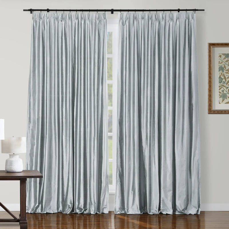 Selman Dupioni Silk Pleated Curtain