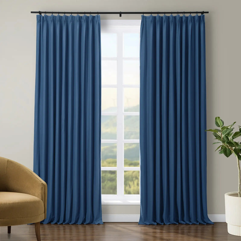 Tavis Premium Velvet Pleated Curtain