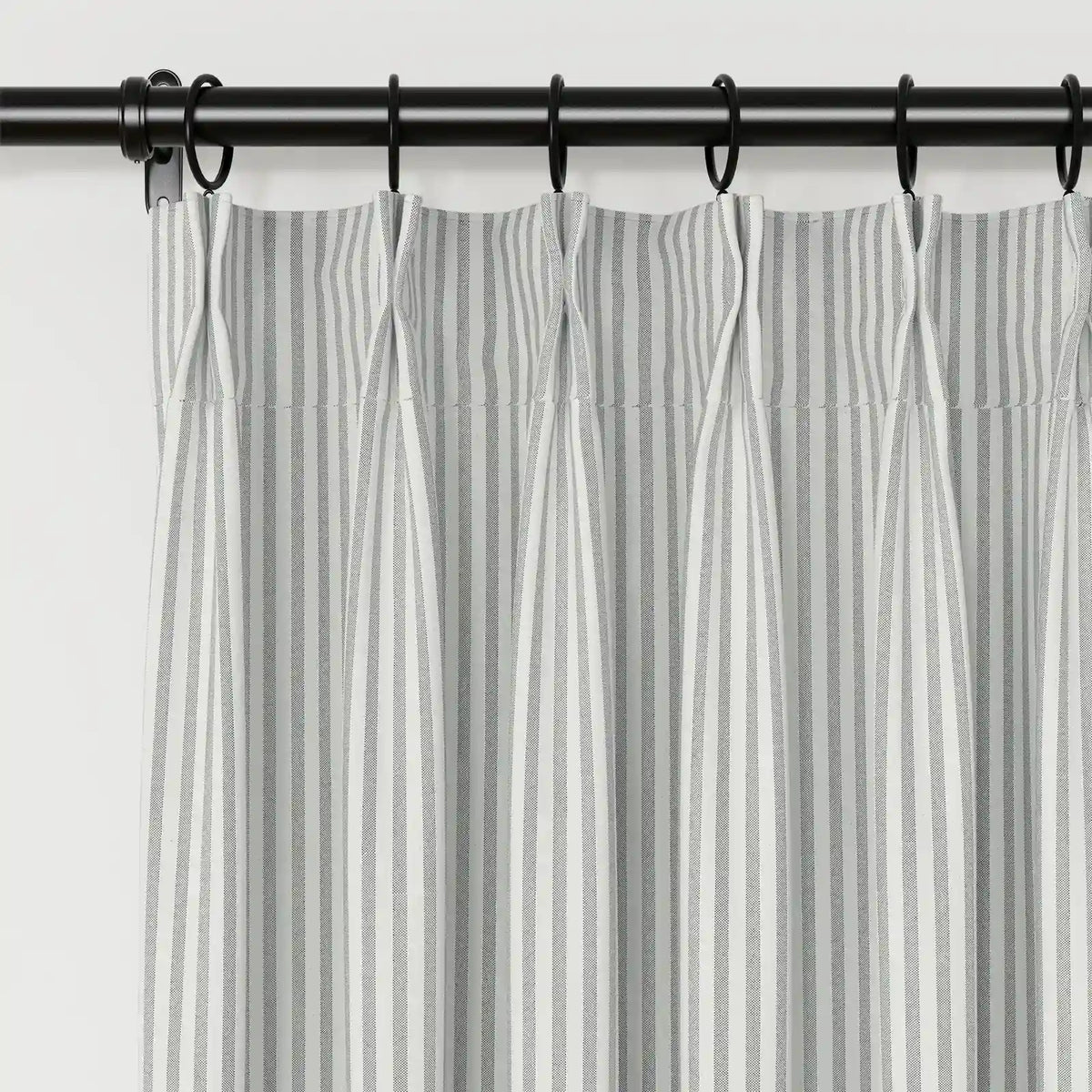 Britt Bengoechea x TWOPAGES Cottage Floral Printed Linen Cotton Pleated Curtains
