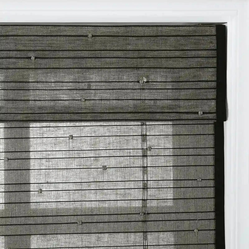 Rae Natural Ramie Bamboo Woven Blinds - Series P