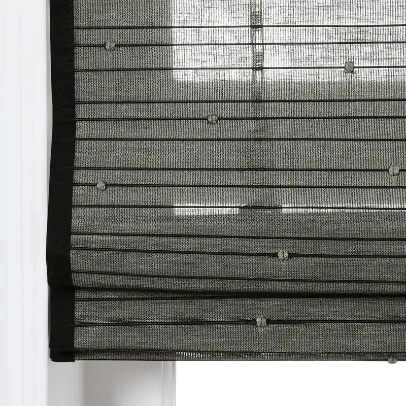 Rae Natural Ramie Bamboo Woven Blinds - Series P