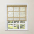 Rae Natural Jute Woven Wood Roller Blinds Cordless