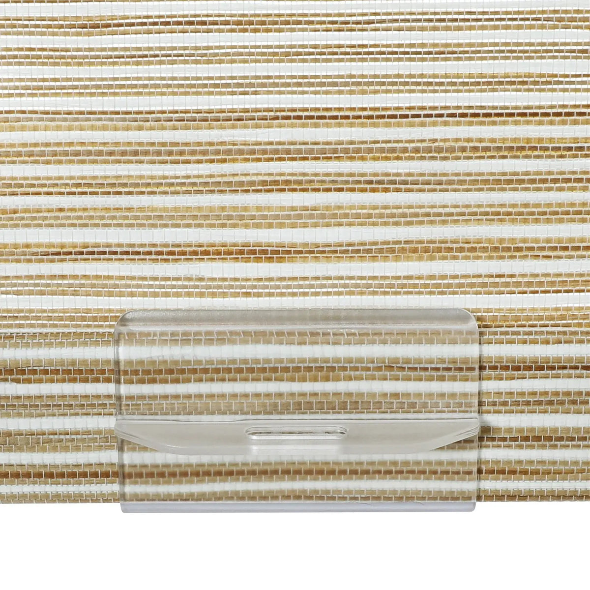 Rae Natural Jute Woven Wood Roller Blinds Cordless