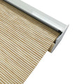 Rae Natural Jute Woven Wood Roller Blinds Cordless