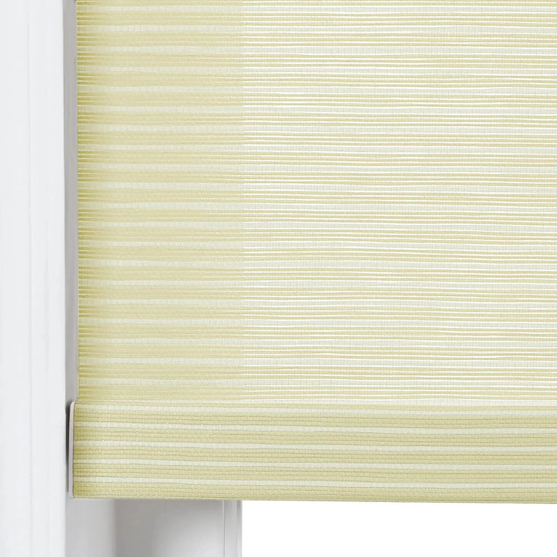 Rae Natural Jute Woven Wood Roller Blinds Cordless
