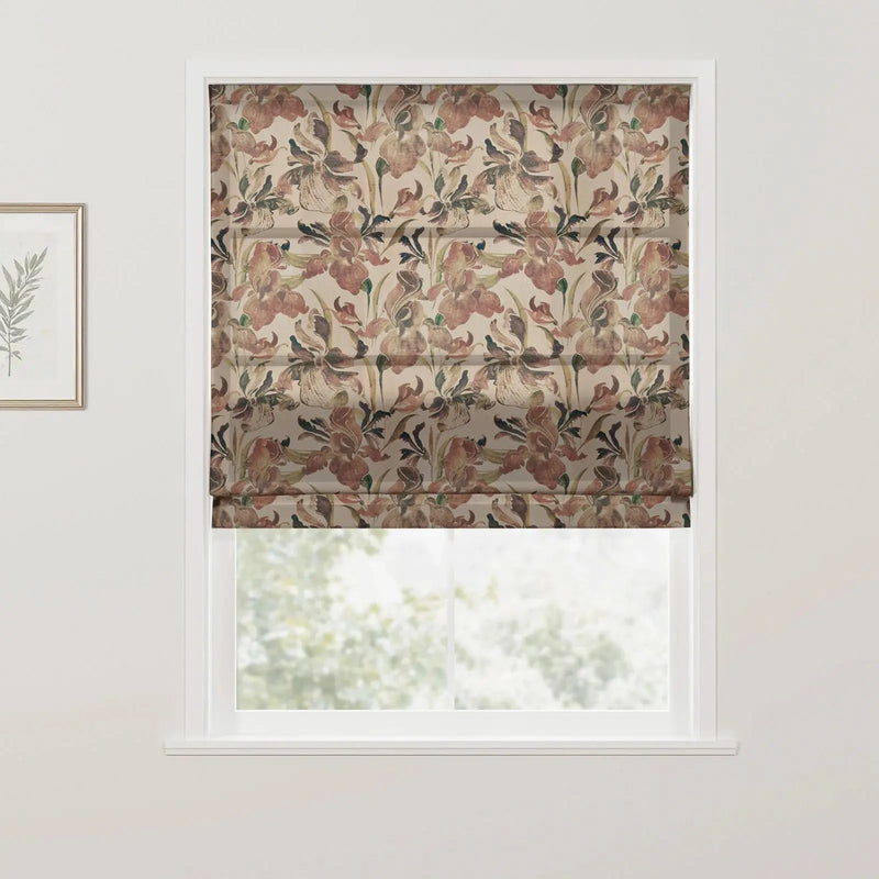 Sara Le x TWOPAGES Printed Linen Roman Blind Cord Lift
