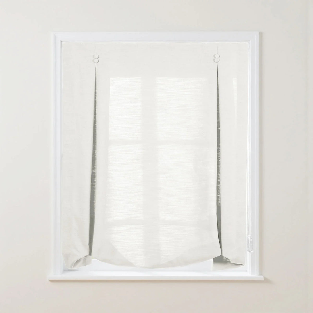 Isabella Cotton Tulip Roman Blind Cord Lift