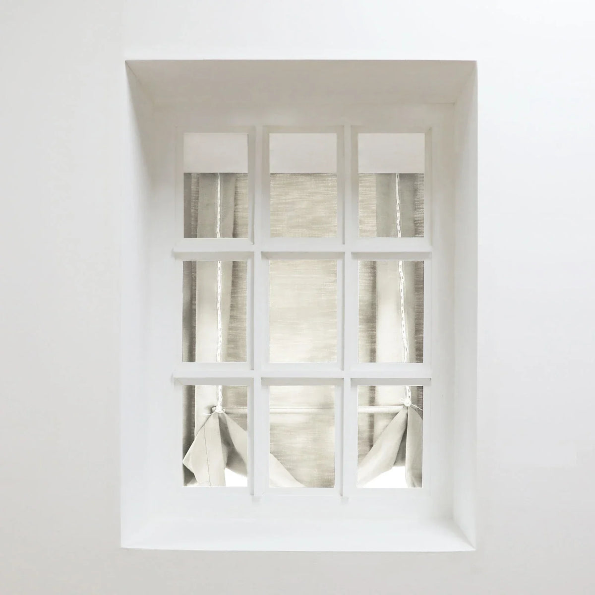 Isabella Cotton Tulip Roman Blind Cord Lift