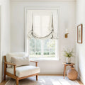 Isabella Cotton Tulip Roman Blind Cord Lift