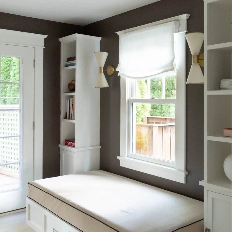 Liz Linen Relaxed Roman Blind Cord Lift