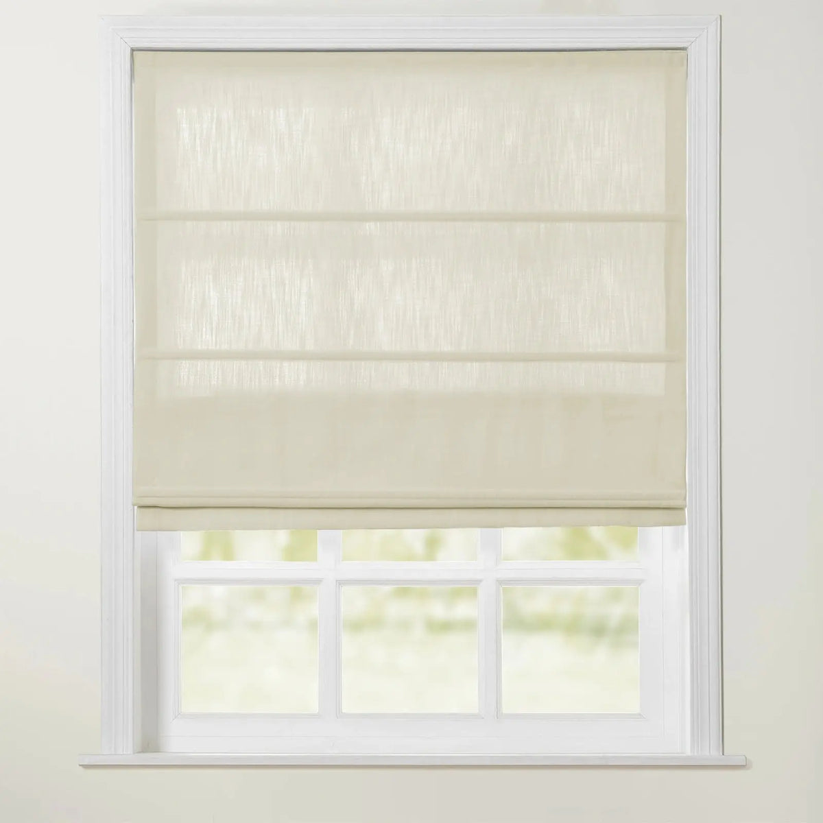 Isabella Cotton Roman Blind Cord Lift