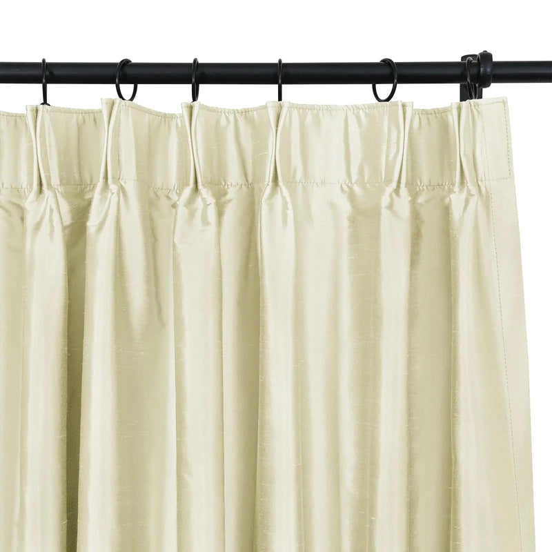 Selman Dupioni Silk Pleated Curtain