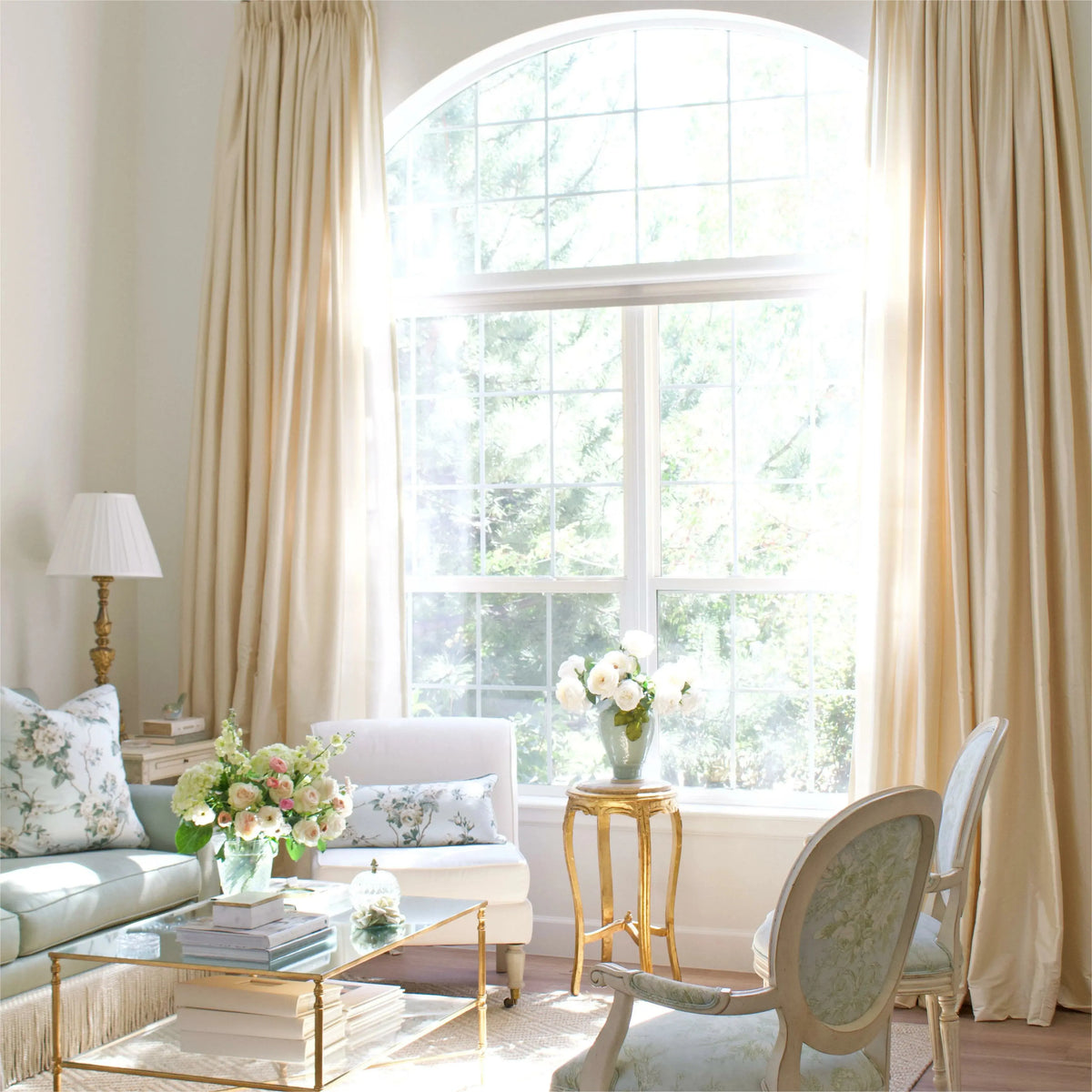 Selman Dupioni Silk Pleated Curtain
