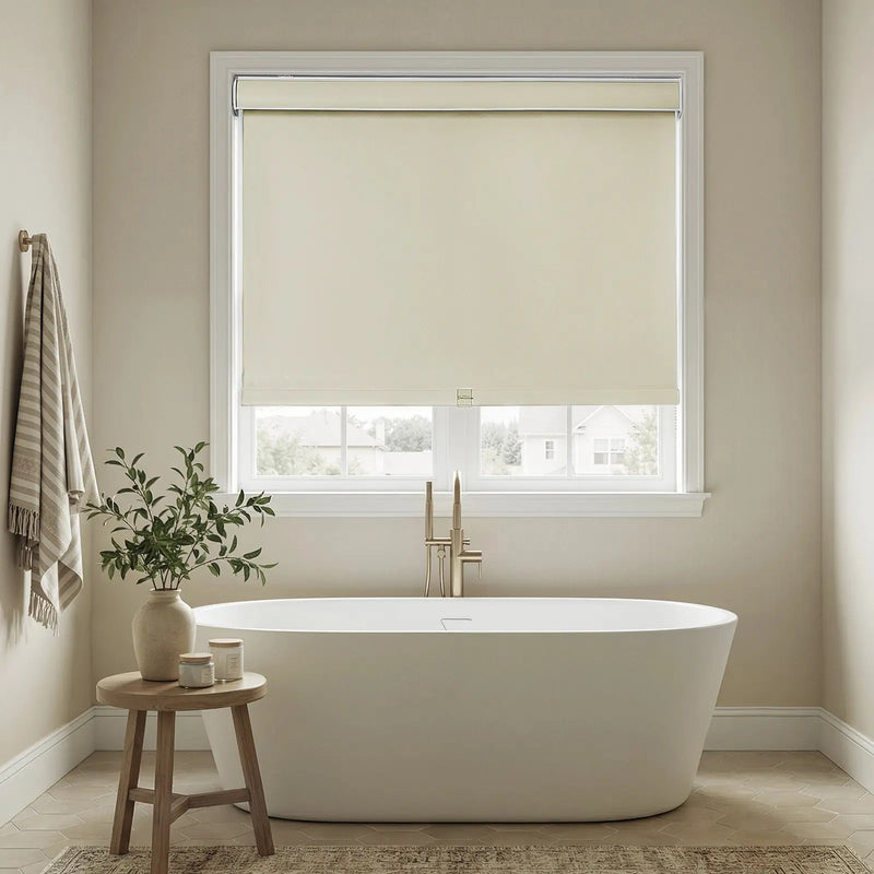 Alvin Waterproof Blockout Cordless Roller Blinds