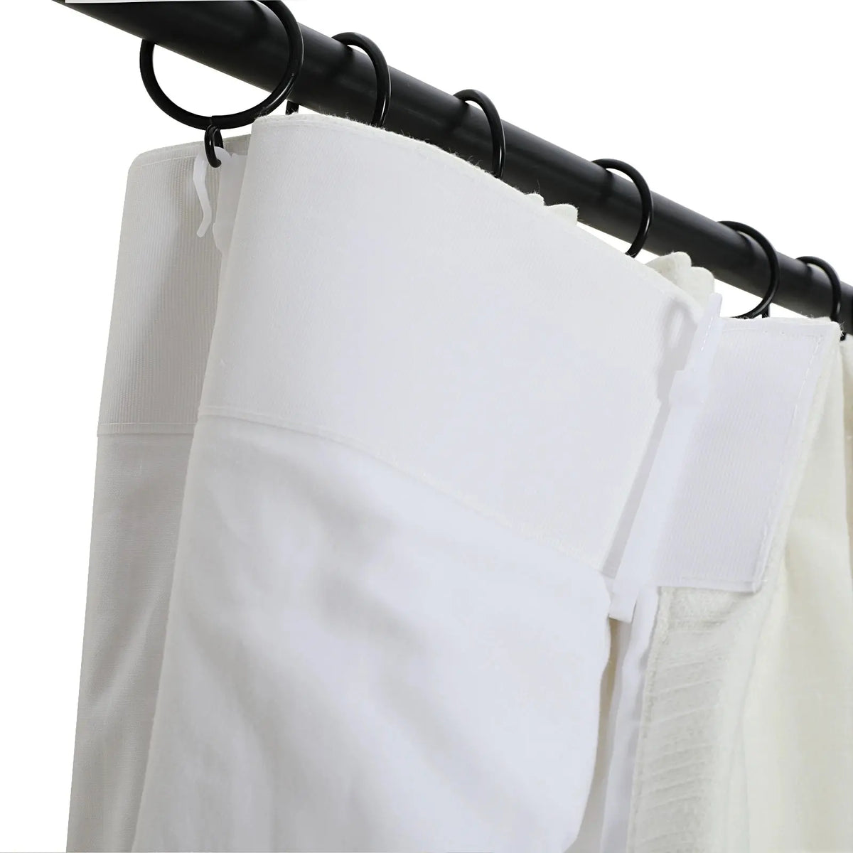 Cloe Cotton Blend Pleated Curtains
