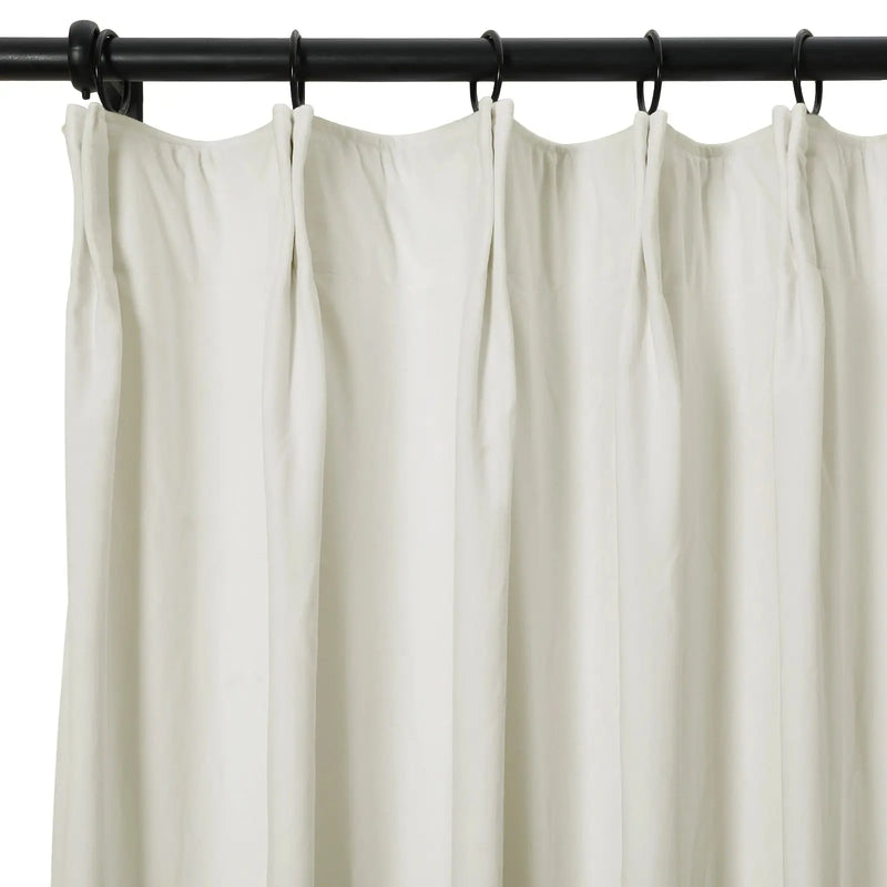 Birkin Velvet Pleated Curtains