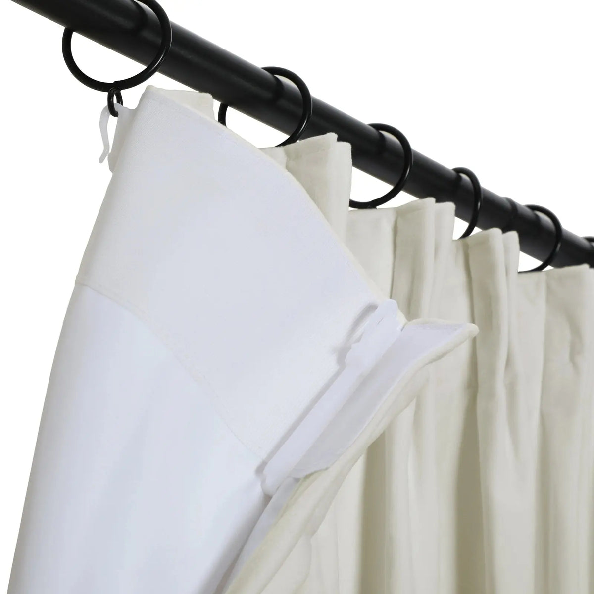 Birkin Velvet Pleated Curtains