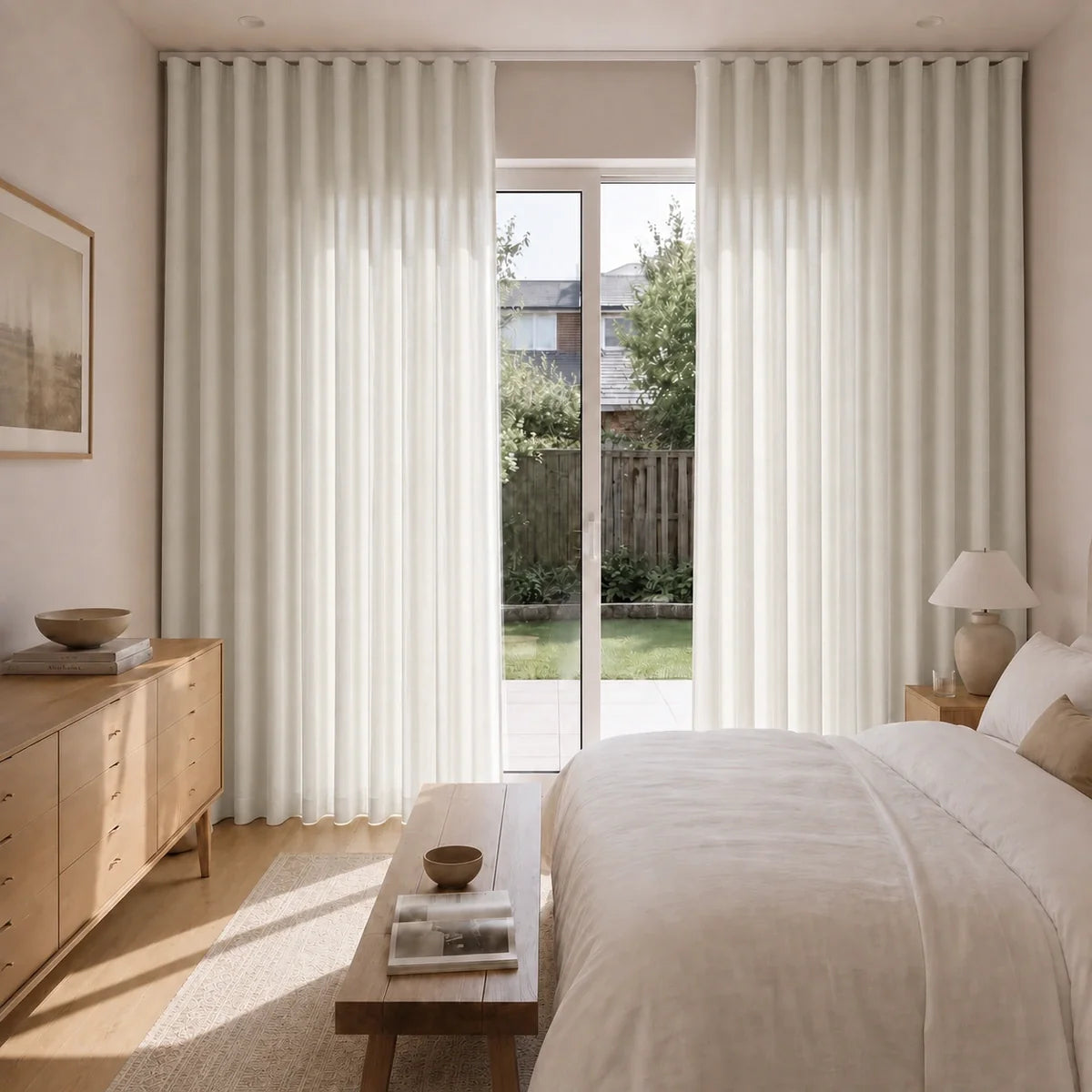 Birkin Velvet S-fold Curtains with Belt Hook - Lora Track