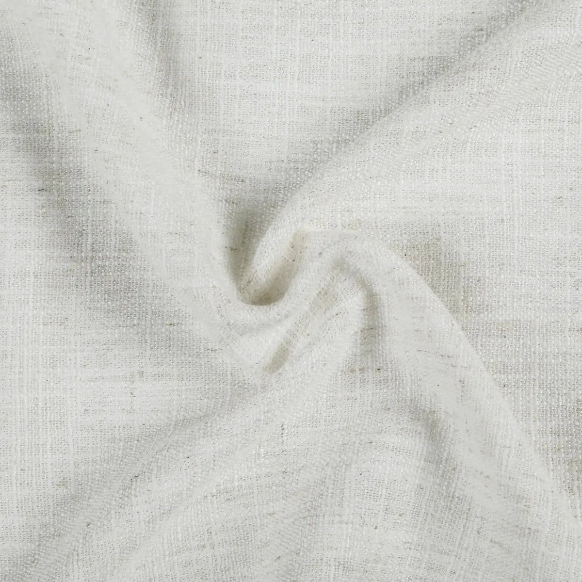 Liz Linen Ripple Fold Curtain with Belt Hook - Lora Track- -TWOPAGES
