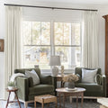 Liz Linen Pleated Curtains