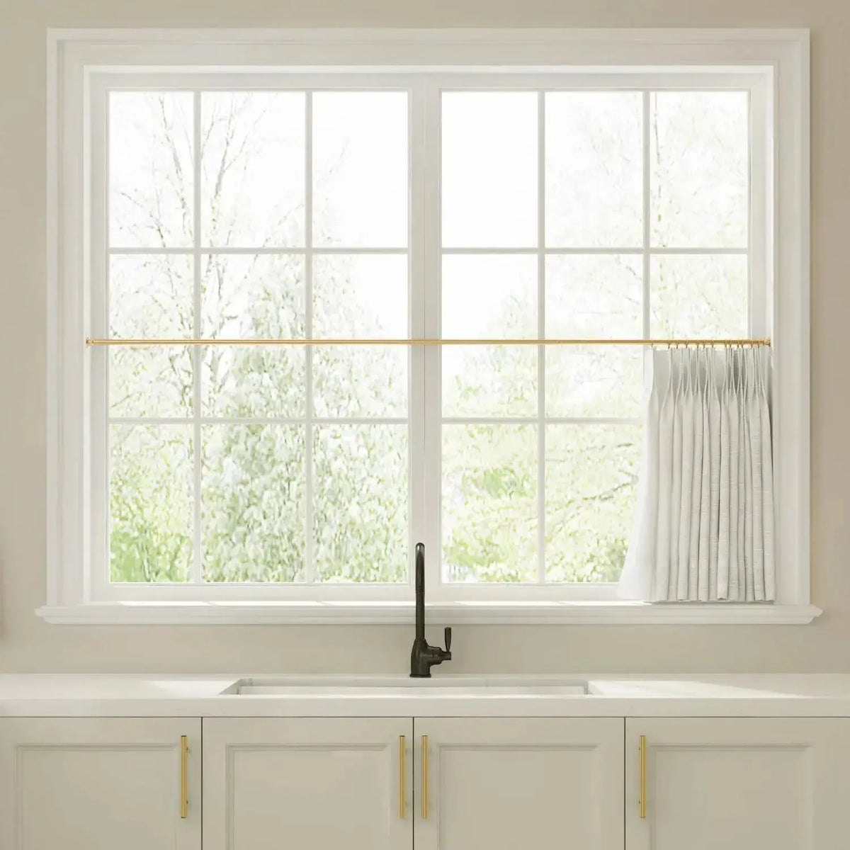 Liz Linen Cafe Curtains