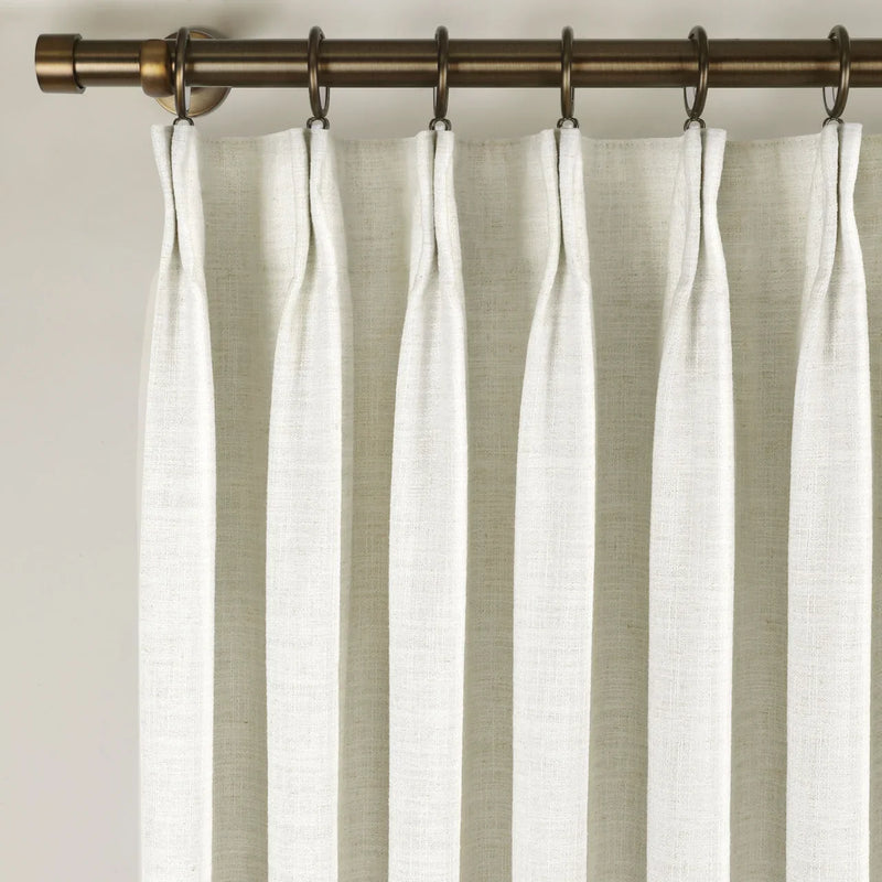 Liz Linen Pleated Curtains