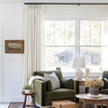 Liz Linen Pleated Curtains