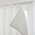 Liz Linen S-fold Curtain with Belt Hook - Leo Track