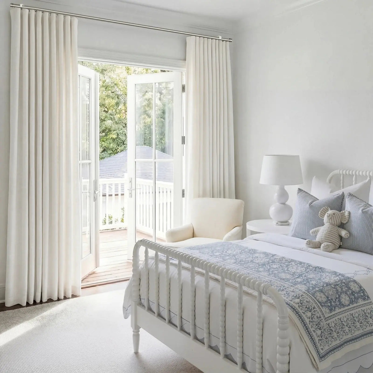 Liz Linen Ripple Fold Drapery- -TWOPAGES