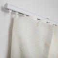 Liz Linen Ripple Fold Curtain with Belt Hook - Lora Track- -TWOPAGES