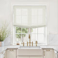 Liz Linen Relaxed Roman Blind Cord Lift