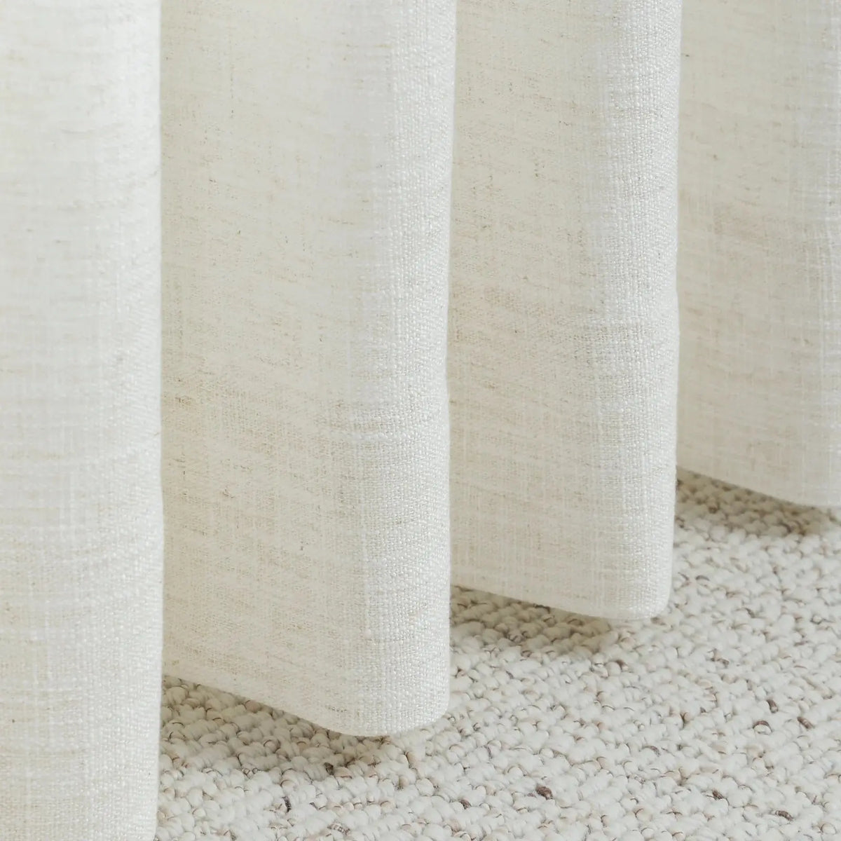 Liz Linen Soft Top Curtains