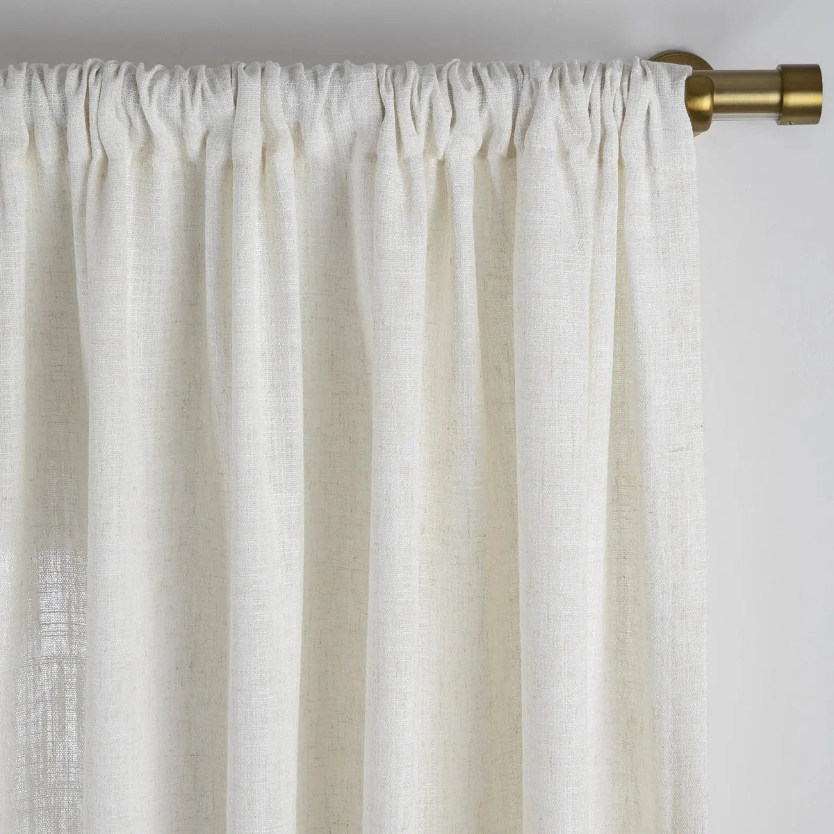 Liz Linen Soft Top Curtains