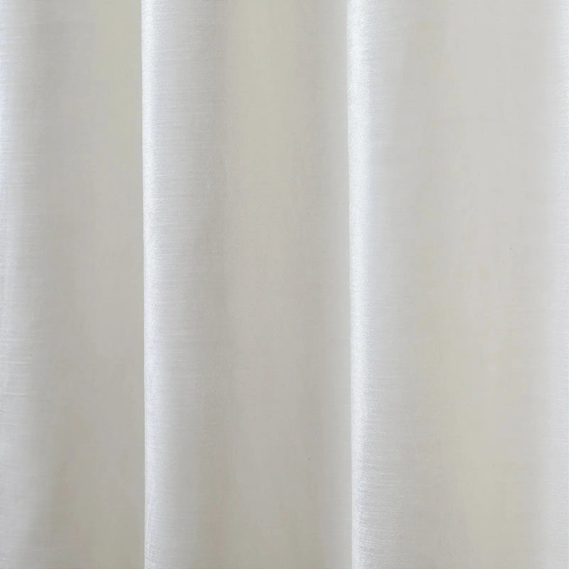 Veda Lustrous Cotton Velvet Pleated Curtains