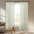 Veda Lustrous Cotton Velvet Pleated Curtains