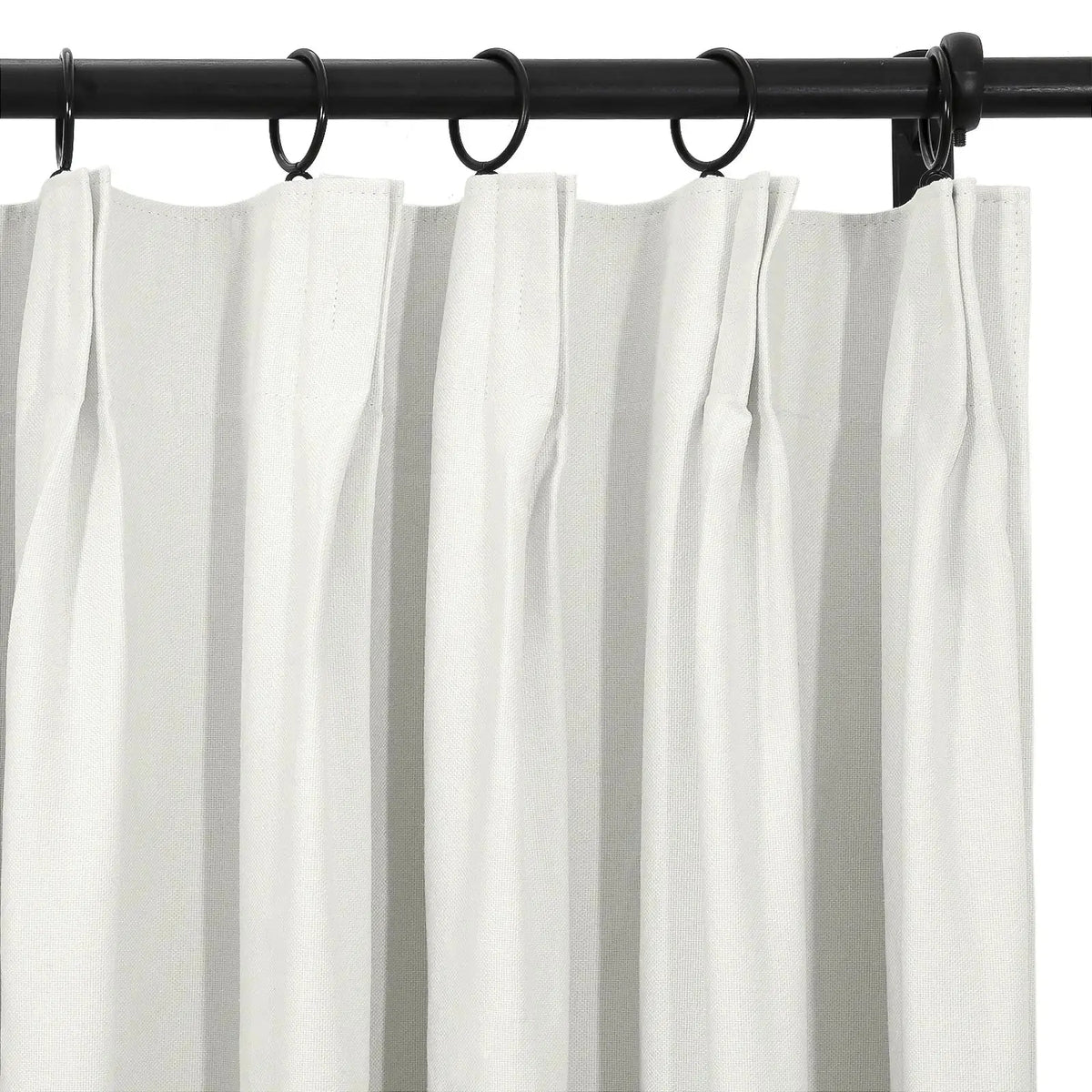 Lila Blockout Pleated Curtains