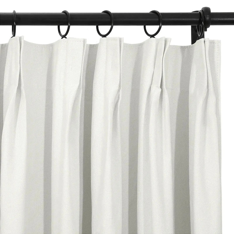 Lila Blockout Pleated Curtains