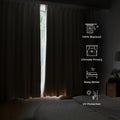Lila Blockout Pleated Curtains